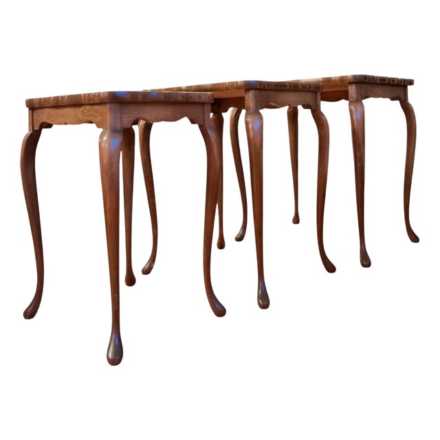 Vitnage Danish Nesting Tables, 1960s, Set of 3 For Sale