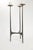 Bronze 32-Inch Tall Bronze Brutalist Candle Holder, Mid-20th Century For Sale - Image 8 of 16