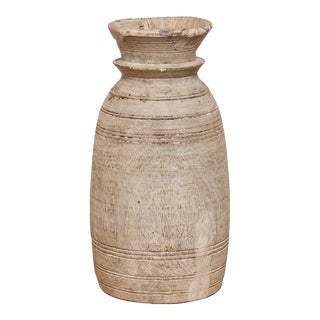 Aged Wooden Water Pot-Gorti For Sale