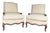 Vintage Hickory Chair Louis XV Bergère Armchair – French Provincial Upholstered Accent Chair With Carved Wood Frame For Sale
