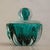3-Piece Italian Murano Bullicante Glass Vanity Set, 1940s For Sale - Image 10 of 10