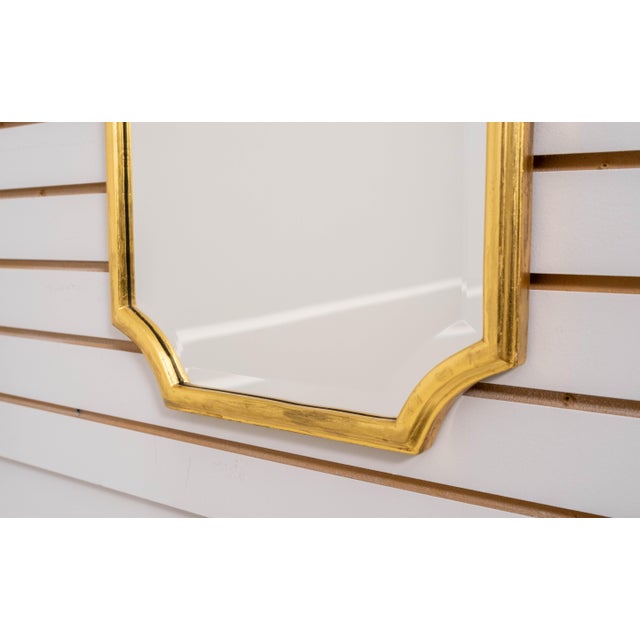 Chippendale Friedman Brothers Colonial Williamsburg Gilt Frame Wall Mirror For Sale - Image 3 of 12