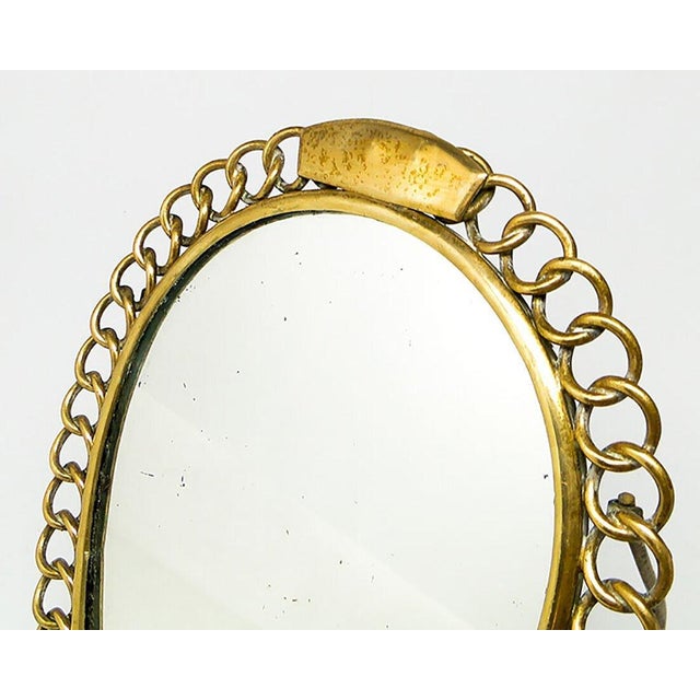 Make-Up Mirror, Belgium, 1930s For Sale - Image 9 of 12