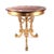 Italian Gilt Table with Marble Top by Pietra Dura, 1890s For Sale - Image 6 of 9