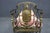 Oscar Bach Attributed Gilt Bronze and Wrought Iron Upholstered Bench For Sale - Image 11 of 15