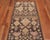 Tribal Nazmiyal Collection Brown Background Tribal Animal Design Modern Runner Rug For Sale - Image 3 of 4