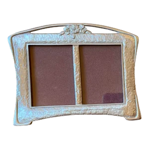Vintage 1996 Seagull Pewter Frame, Double Opening