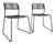 Melker Spaghetti Chairs in the style of Ikea, Set of 2 For Sale