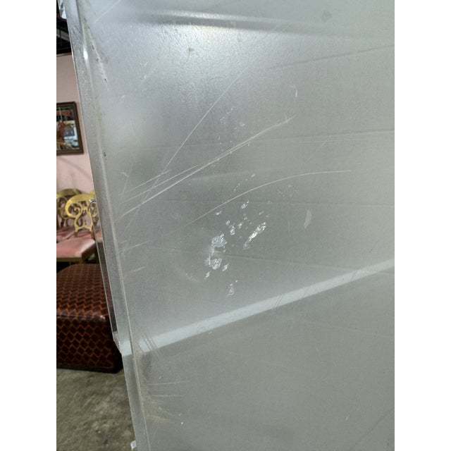 Unusual Tall Acrylic Magazine Holder For Sale In Richmond - Image 6 of 8