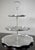 Mid 20th-Century Hand Forged Aluminum “Atomic” Swirl Design Three-Tier Centerpiece Tray For Sale - Image 16 of 18