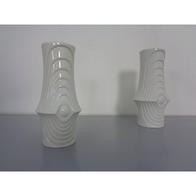Space Age Op Art Vases from Royal KPM, 1960s, Set of 2 For Sale - Image 14 of 14