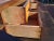 1850s Antique 2 Piece Cherry Curly Maple Slant Front Secretary Desk With Bookcase Top For Sale - Image 10 of 18