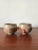 Vintage Studio Signed Pottery Drippy Glaze Tea Cup or Bowls - Pair For Sale In Boise - Image 6 of 10