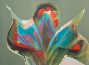 Spirit Dancer, Lamar Briggs Lithograph on Arches Paper, Signed and Numbered in Pencil