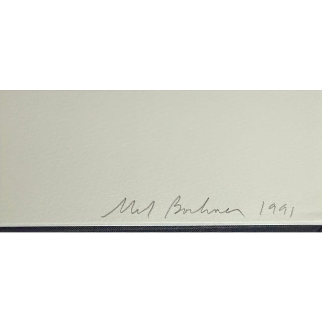 Abstract Mel Bochner, Conceptual Art Hand Signed Mel Bochner Lithograph Print Abstract Geometric Ed 30, 1991 For Sale - Image 3 of 8