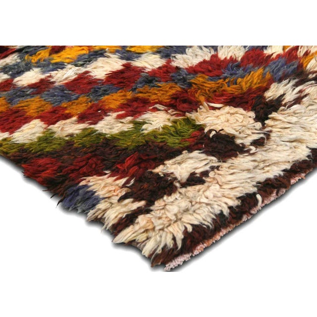 Art Deco 1960s Turkish Tulu Rug For Sale - Image 3 of 6