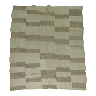 Vintage Minimalist Kilim from Turkey For Sale