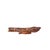 Asian Vintage Bamboo Curved Boat Depicting the 18 Lohan Arhats Art Figure For Sale - Image 3 of 9