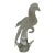 Vintage Venetian Glass Double Bird Sculpture Figurine 11.5 Inch For Sale