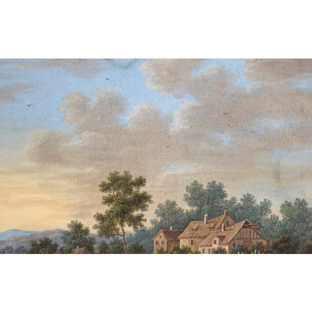 Late 19th Century The Country House - Farm Landscape For Sale - Image 5 of 7