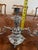 Reed & Barton 1940s Reed & Barton #165 Epergne Candelabra With Original Glass Bowls - Mid Century For Sale - Image 4 of 4