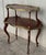 French Mahogany Brass Two-Tier Side or Coffee Table For Sale - Image 4 of 8