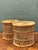 Vintage Woven Rattan Accent Tables - Set of 2 For Sale - Image 14 of 14