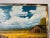 Yellow 1970's Schafer Autumn Barn Landscape Oil Painting For Sale - Image 8 of 13