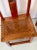 Wood Wood Chinese Red Side Chairs - a Pair For Sale - Image 7 of 11