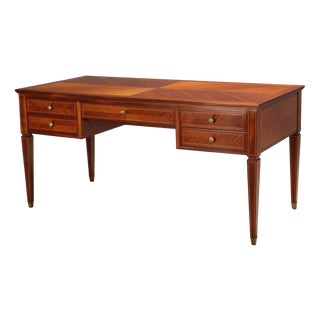 Vintage Desk in Mahogany, 1960s For Sale