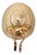 Vintage Signed Napier Goldtone "Daughter" Bonnet Brooch For Sale