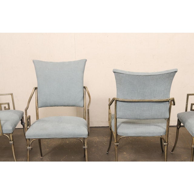 Set of 4 French Vintage Dining Chairs For Sale In Atlanta - Image 6 of 11