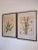 Chinese Vintage Pair Famed Johnson Lee Signed Watercolor For Sale - Image 3 of 11