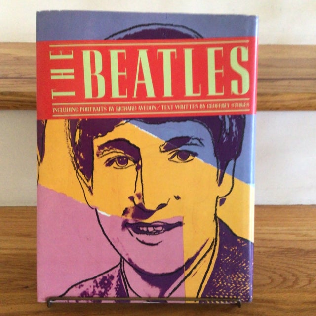 Andy Warhol Beatles Coffee Table Book 1980 Special Edition With Andy Warhol Cover and Jacket Cover Poster by Geoffrey Stokes For Sale - Image 4 of 13
