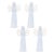 Kenneth Ludwig Chicago Etched Angel Figurine (Set of 4) For Sale - Image 4 of 4