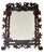 1940s Antique Black Forest Mirror, 1940s For Sale - Image 5 of 5