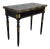 19th Century French Ebonized Folding Card Table With Bronze Mounts For Sale