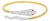 Mid 20th Century 14k Yellow Gold Diamond Ruby Snake Bangle Bracelet Estate For Sale