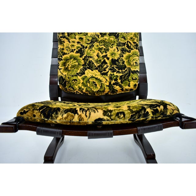 Black Skyline Easy Chair attributed to Einar Hove for Hove Möbler, 1960s For Sale - Image 8 of 18