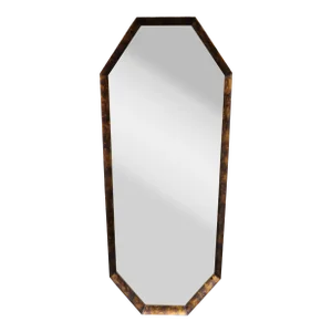 Sponge Decorated Mid-Century Modern Mirror by Weiman