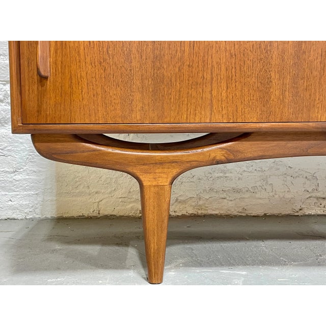 Mid Century Modern Styled Handmade Sculptural Credenza / Media Stand / Sideboard For Sale - Image 12 of 13
