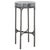 Castiel Hammered Side Table in Grey Marble For Sale In Philadelphia - Image 6 of 8