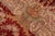 Shabby Chic Medallion 1990's Pak-Persian Rust/Taupe Wool Rug - 6'2'' X 9'7'' For Sale - Image 4 of 9