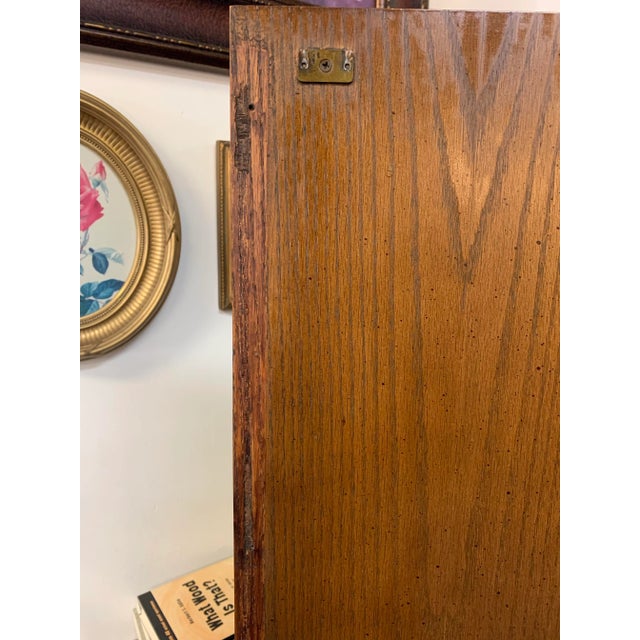 20th Century Spanish Renaissance Revival Style Oakwood Dresser For Sale - Image 11 of 13