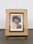 Black Large Picture Frame in Acrylic Glass, Cane Webbing and Brass in the style of Christian Dior, 1970s For Sale - Image 8 of 17