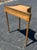 Wood Vintage Louis XVI Style Mahogany Serpentine Console With Bronze Gallery For Sale - Image 7 of 8