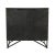 Ebony Geometric Wood Cabinet For Sale In Los Angeles - Image 6 of 12