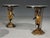 18th/19th c. Italian, Venetian Blackamoor Side Tables or Gueridons, Painted Wood, Marble, Iron Rare and Important pair of...