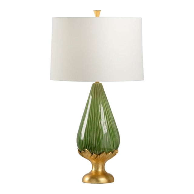 Wildwood Carmine Ceramic Table Lamp - Kiwi For Sale