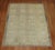 Mid-Century Modern Vintage Turkish Square Shape Area Size Rug - 4'6" x 5'7" For Sale - Image 3 of 6